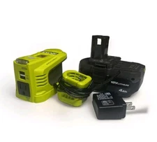 Ryobi 150-Watt Power Source for ONE+ 18V Battery With  Battery and Charger"