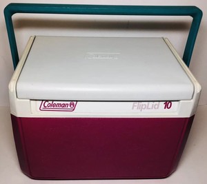 pink coleman cooler