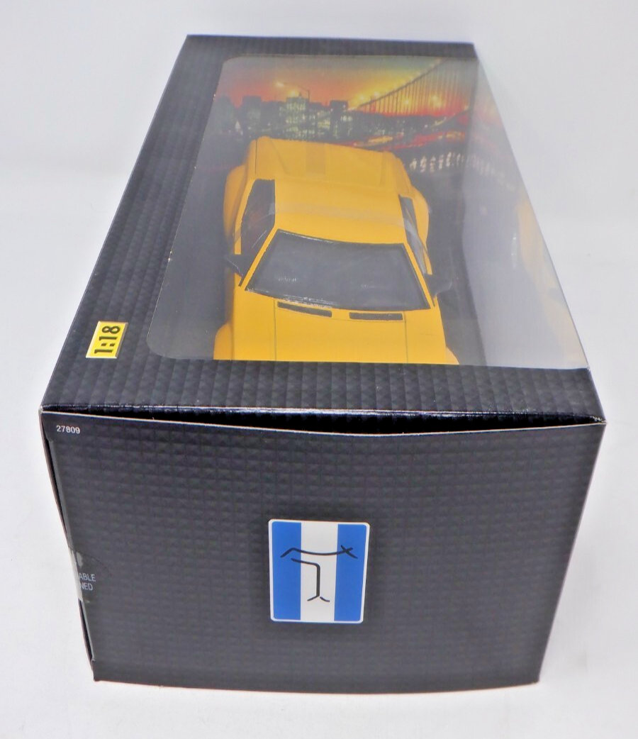 HOTWHEELS DETOMASO　PANTERA 1:18 Hot Wheels De Tomaso Pantera 1:18 BLUE - VERY RARE (Brand