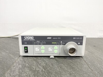 STORZ Xenon 100 Endoscopy Cold Light Fountain Source 201326-20 Fiber Optic SCB