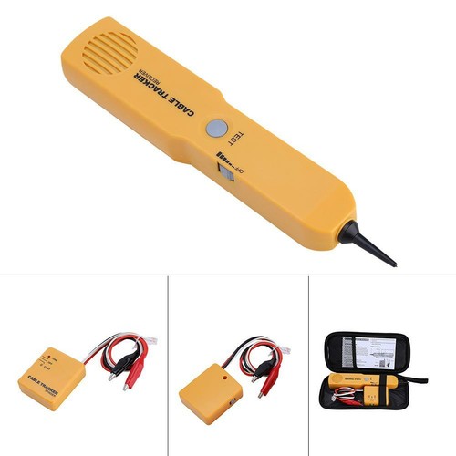 Telephone Lan Network RJ11 Tester Cable Wire Finder Tracer Toner Test EO - Photo 2/11