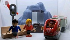 BRIO World Wooden Railway Starter Set 33773 Train Set - No Box - No Tracks