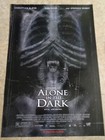 ALONE IN THE DARK - MOVIE POSTER - STARRING CHRISTIAN SLATER & TARA REID — photo 1