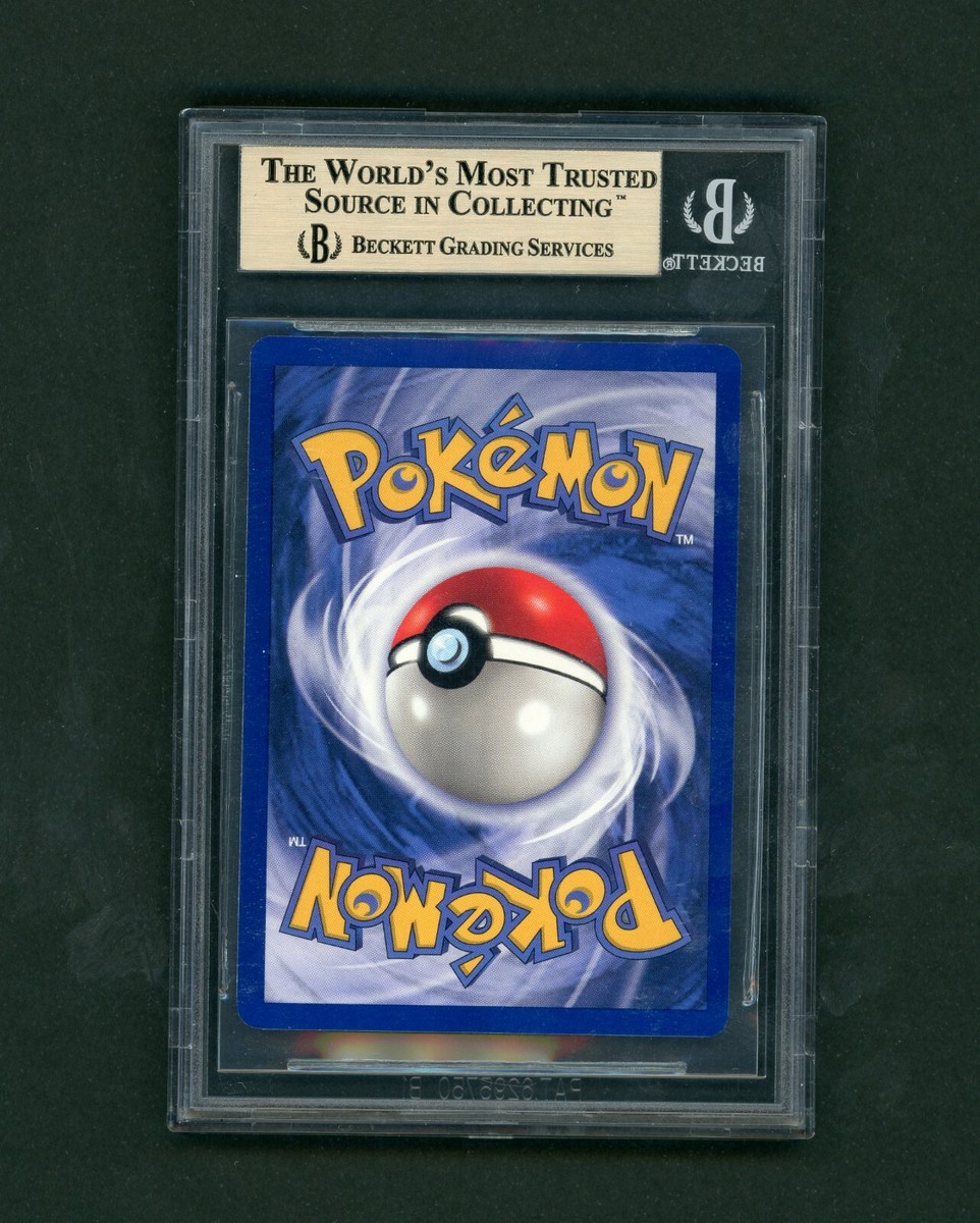Pokemon 1999 Base Set 1st Edition Shadowless BGS 9.5 Quad +