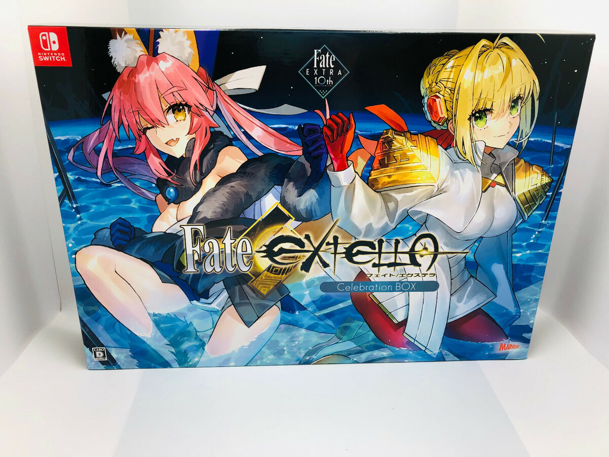 NINTENDO SWITCH Fate EXTELLA Celebration Box No Game Benefits only