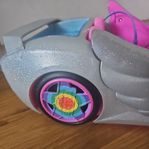Barbie Doll Extra Convertible Car Fashionistas Sparkly Silver Open Doors READ - Picture 3 of 10