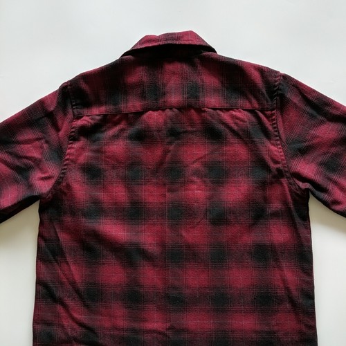 Dixxon Flannel DFC Youth Division Plaid Shirt Boys Size L Pearl Snap Long Sleeve - Picture 5 of 16