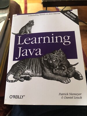 Learning Java : A Bestselling Hands-On Java Tutorial (O'Reilly 4th Edition)