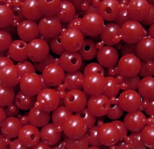 USA Pop Snap It Novelty Beads 12mm 144pc Red Color Jolly Store Crafts