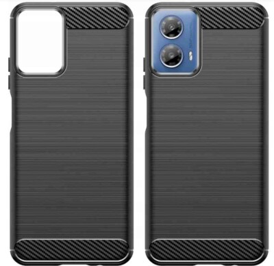 Für Motorola Moto G34 5G - CARBON LUX Case Schutz Hülle Etui Handy Tasche Armor