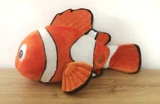 Disney Store Finding Nemo Orange CLOWN FISH Soft / Beanie Toy Large 19" Long