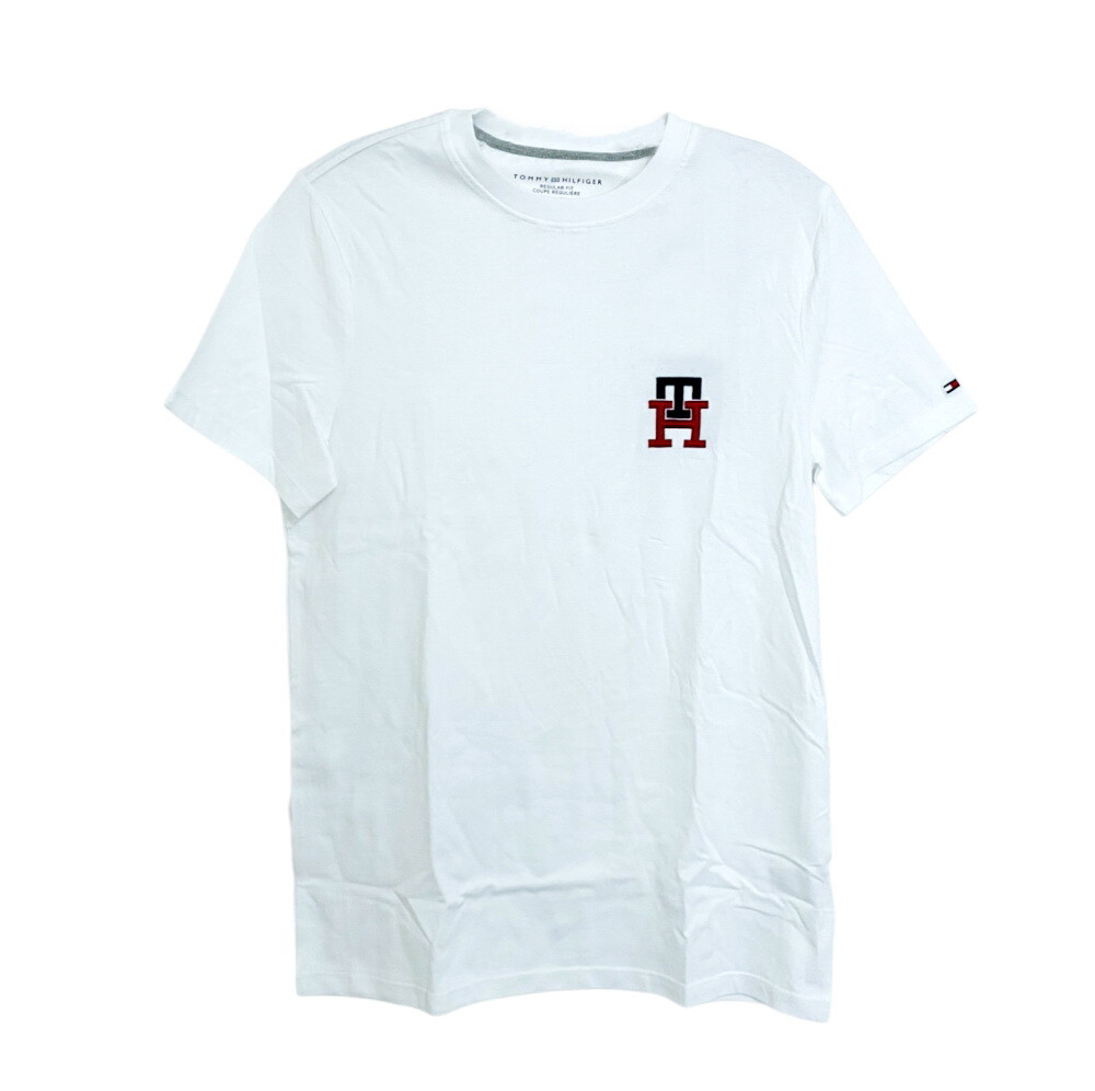NWT 2023 Tommy Hilfiger Mens Monogram Embroidered TH Logo Short 