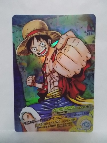 One Piece AR Carddass 3 Luffy Zoro Nami Robin Hancock Perhona Ace Shanks Law - Picture 2 of 49