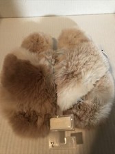 Lauren Conrad Womens Slippers Beige Size S 5/6 TW-3811