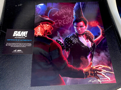 Bam Horror 2022 February Art Print Scott Jackson A nightmare on elm street 8x10