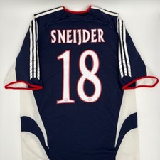 Sneijder #18 Ajax 2005/2006/2007 Away ORIGINAL Adidas VTG Rare Soccer Jersey L