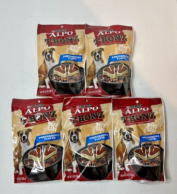 Pack Purina Alpo TBonz Treats Porterhouse Flavor Past BB DATE