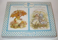 NEW / Sealed Vintage HOLLY HOBBIE Playing Card Set (2 decks / 1970's)