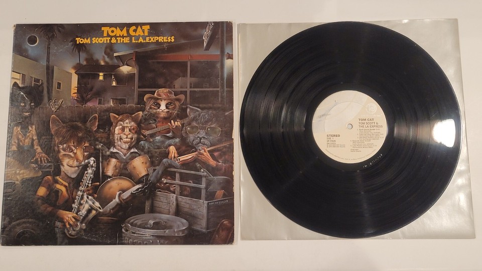 Tom Scott And The La Express Tom Cat LP Vinyl free shipping eBay