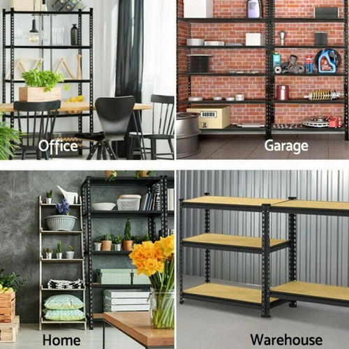 Metal Steel Warehouse Shelf Shelving Racking Garage Storage Rack Unit Organiser - Picture 5 of 8