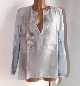 camicia grigio perla