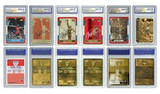 Michael Jordan Fleer ROOKIE Explosion 6-Card Set Special Refractors GEM MINT 10