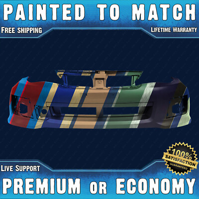 NEW Painted To Match Front Bumper Replacement for 2011-2014 Subaru Impreza WRX