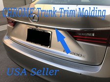 For Mazda 2002-2012 2013-2027 Chrome Silver Rear Trunk Trim Molding Kit Accent For Mazda 2002-2012 2013-2027 Chrome Silver Rear Trunk Trim Molding Kit Accent