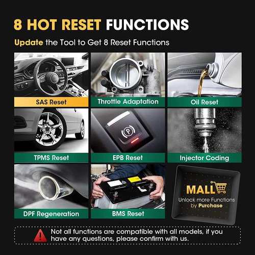 LAUNCH OBD2 Scanner CRP123X CRP129X Elite 3~12 Reset Scan FCA SGW Multi-System - Picture 34 of 56