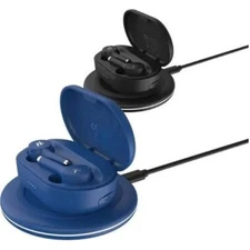 IFROGZ AIRTIME PRO 2 SE BLUETOOTH  EARBUDS WITH CHARGING PAD BLUE OR BLACK