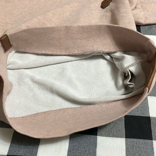 NAKETANO Brave New World Marled Cowl Neck Hoodie Sweatshirt Women's Large - Picture 14 of 16