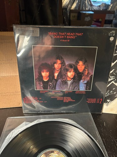 METALLICA 1990 Kill em All LP Brazil Heavy Metal Thrash ACDC slayer Vinyl - Picture 3 of 13