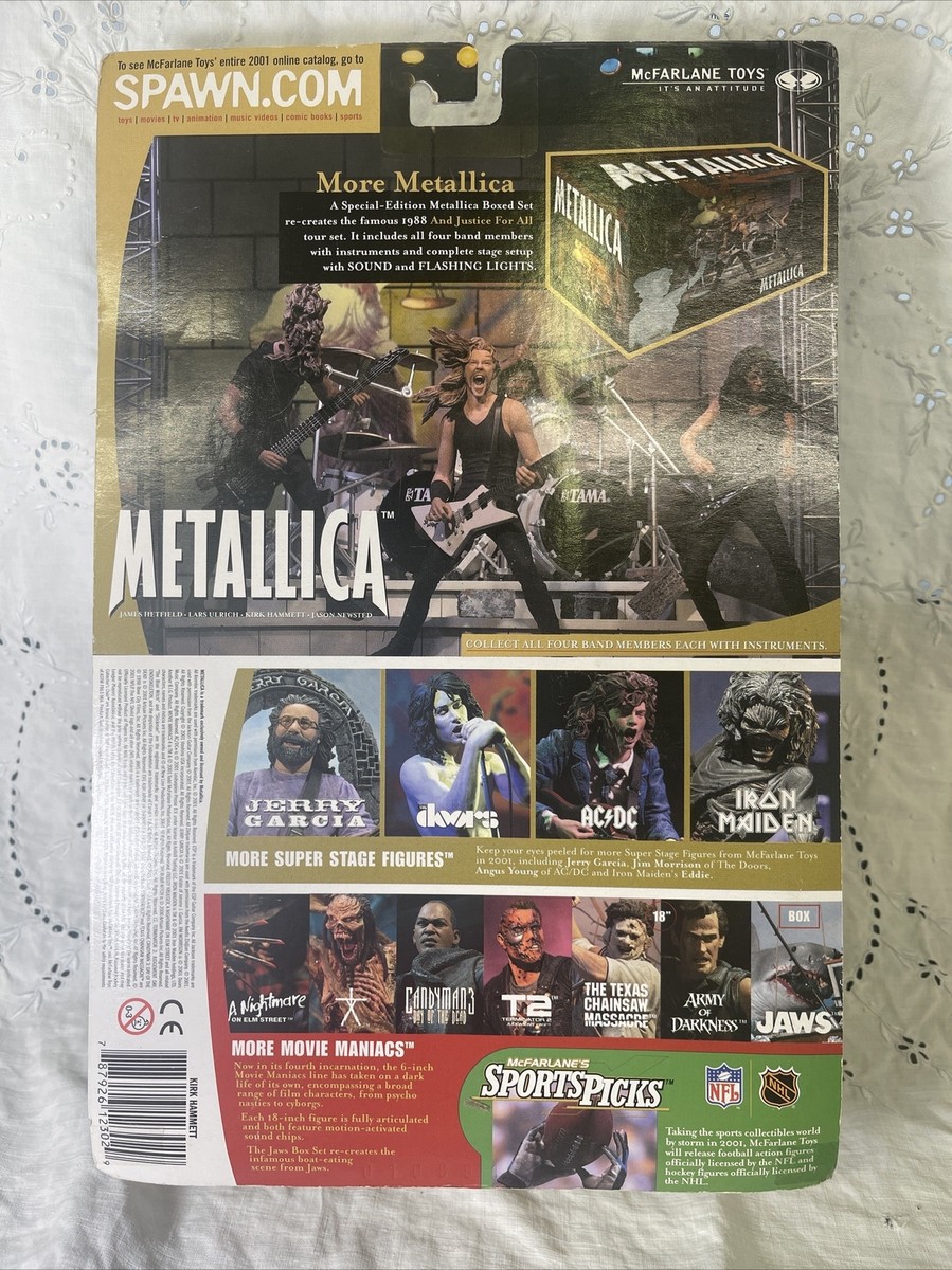 2001 McFarlane Toys Metallica (Harvesters Of Sorrow) Kirk 2001 McFarlane Toys Metallica (Harvesters Of Sorrow) Kirk