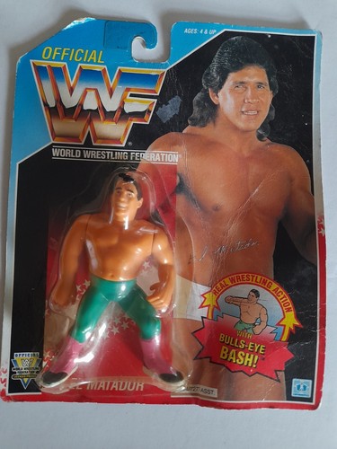 WWF Hasbro Series 6 Tito Santana MOC *RARE* **COLL...