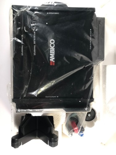 Vintage Ambico Complete Video Transfer System Model V-6052 Photos & Slides NEW - Picture 7 of 9