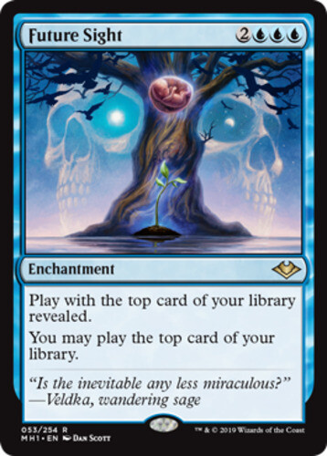mtg reveal the top card of your library Call Wild [Weatherlight] can someone please explain this