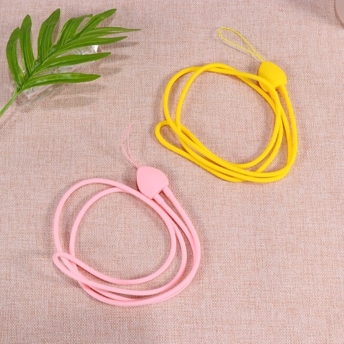 Universal Cell Phone Lanyard Silicone Neck Strap Detachable Neckstrap Smartphone - Zdjęcie 2 z 9