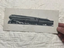 1950s 1960s Norfolk & Western Railway Locomotive Class A Information Card Train