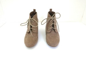 Camden Cuña Botines Mujer Botas al tobillo con Cordones de Ante Beige  Bronceado Talla 6.5 | eBay