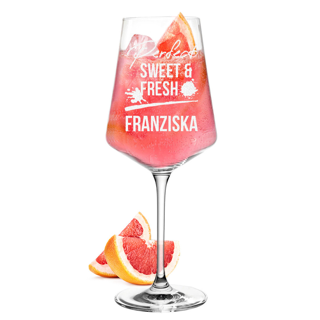 Leonardo Sarti Spritz Aperitif Glas mit Gravur - das Frauengeschenk - Geburtstag