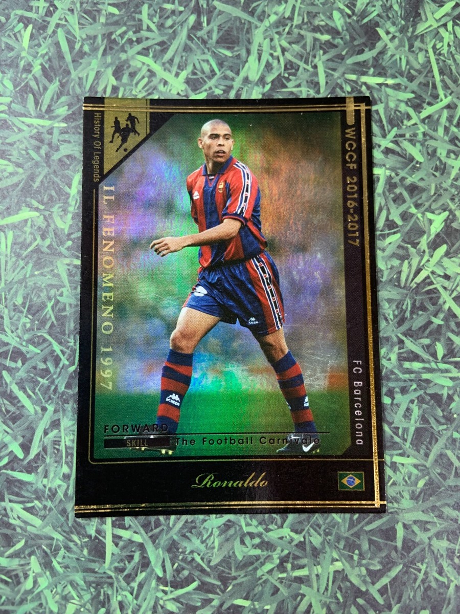Panini WCCF 2016-17 Ronaldo FC Barcelona Refractor Soccer Football