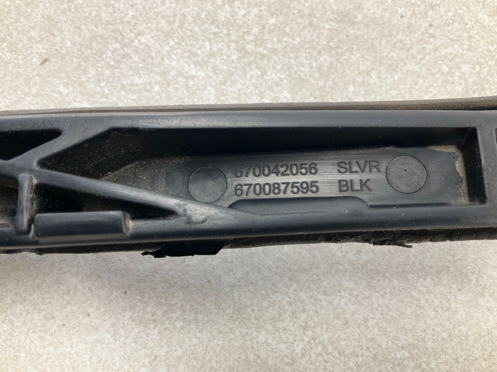 17-20 MASERATI Levante Roof Luggage Left Driver & Right Passenger Rack Rail OEM