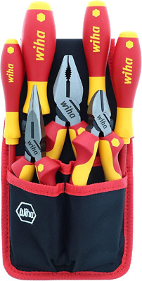 7-Piece Insulated Pliers & Screwdriver Set for Industrial Use