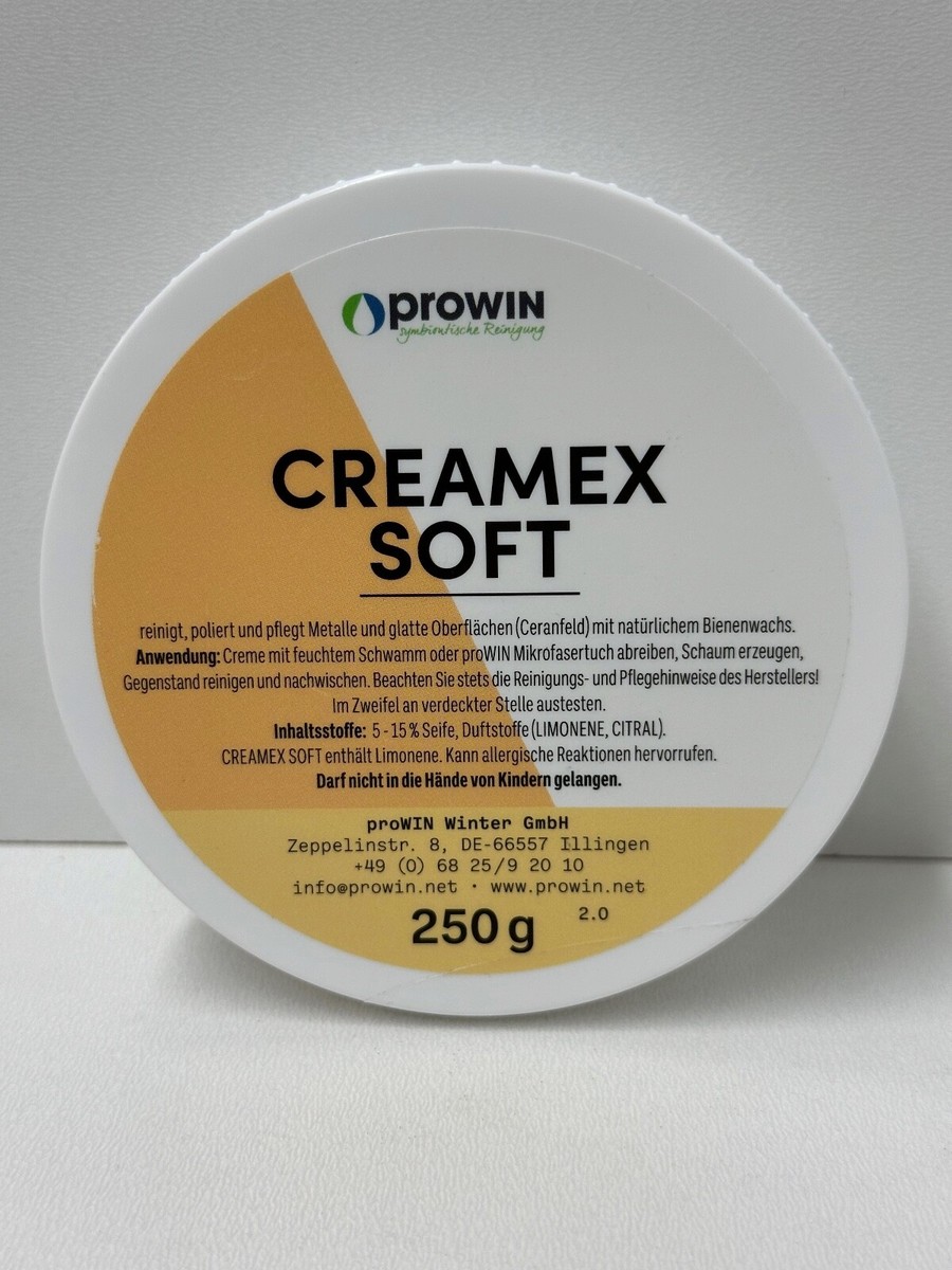 proWIN CREAMEX SOFT ehemals POWERCREME soft 250 g neuer Name gleicher  Inhalt NEU