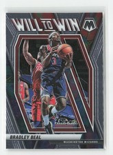 2020-21 Panini Basketball Mosaic Bradley Beal Will to Win #5 Washington Wizards