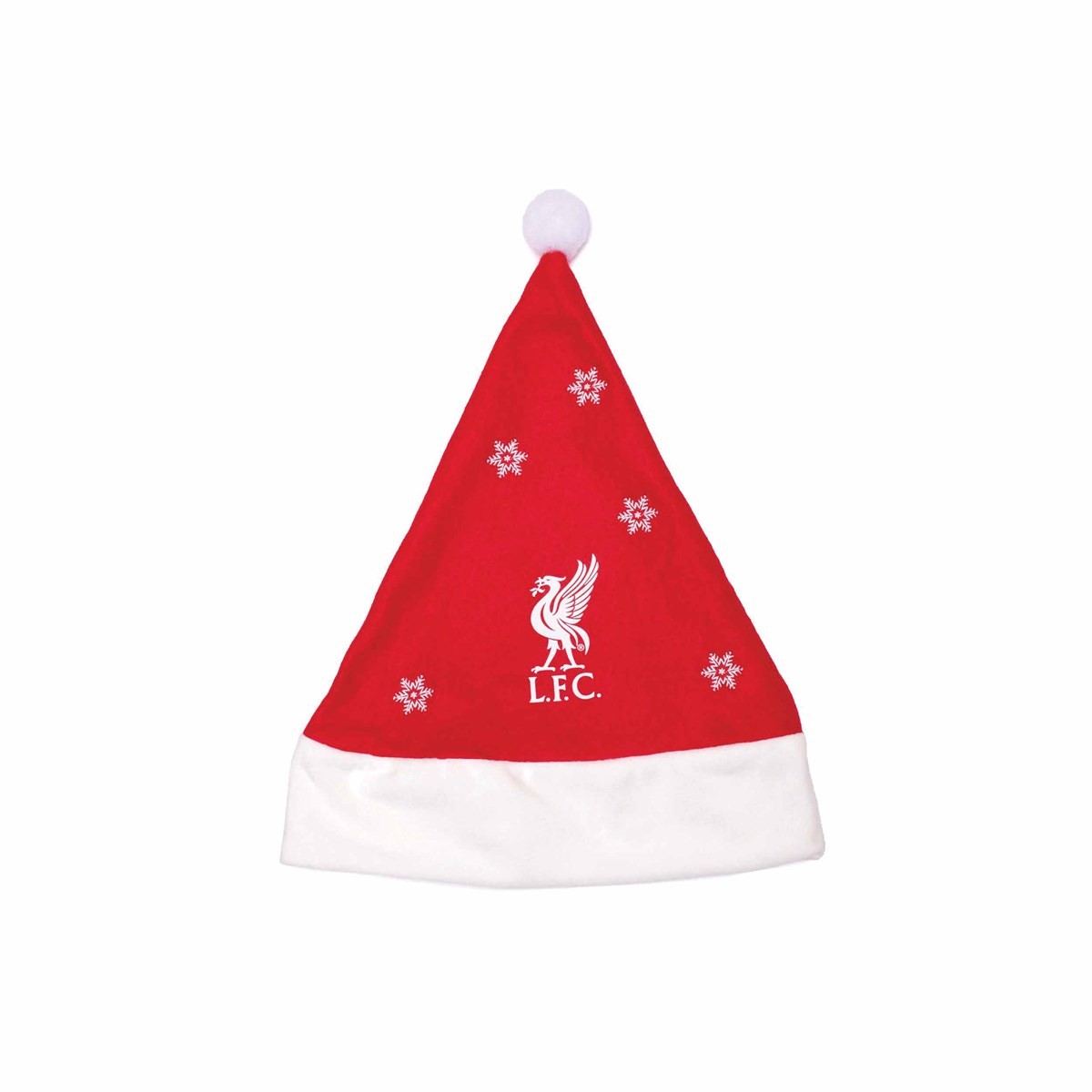 Liverpool FC Snowflake Santa Hat, Christmas Ornaments & Stockings, Sports, Gift
