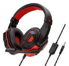 Wired Gaming Headset, PS5,Xbox,PC W/Adjustable Mic