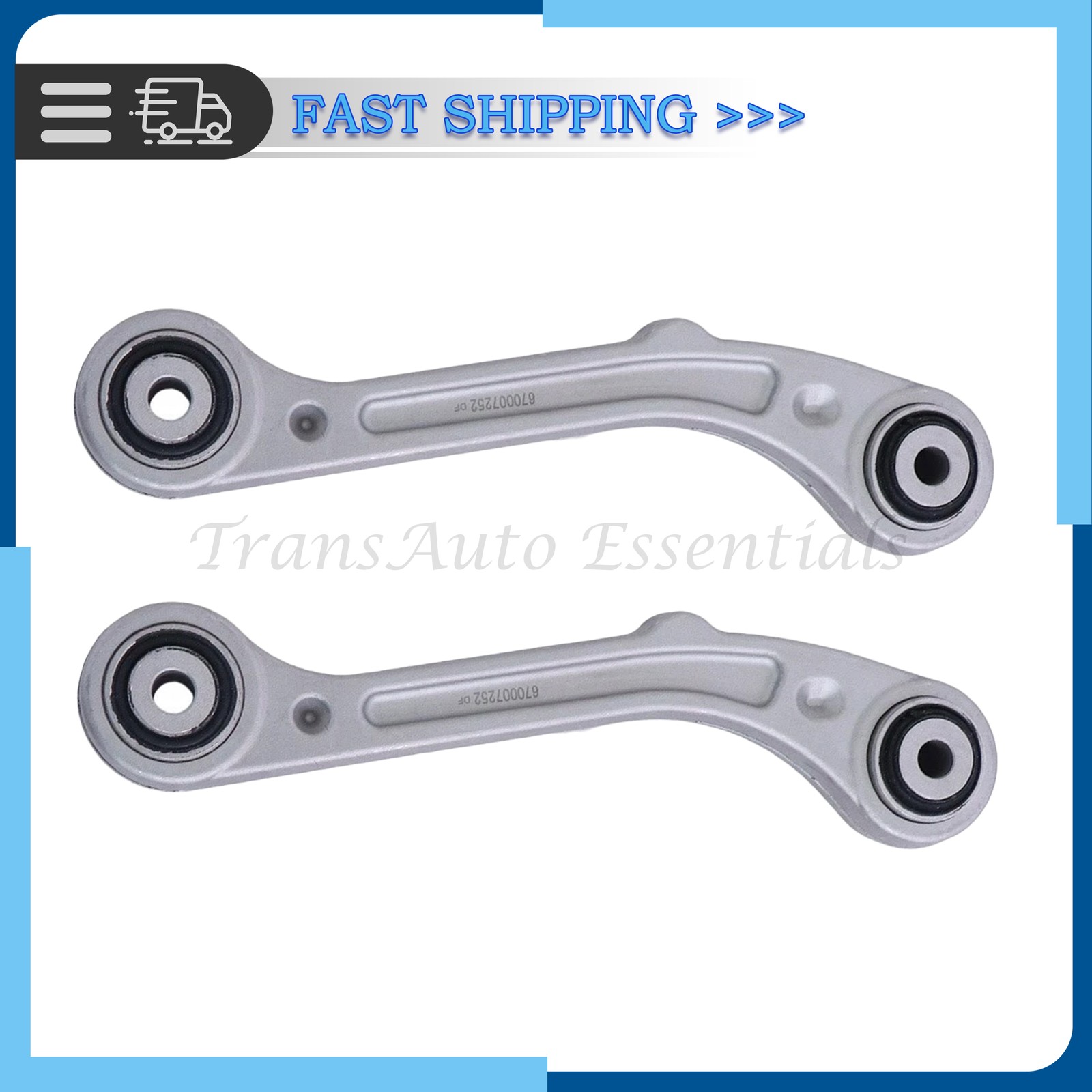 2PCS 670007252 Fits Maserati Ghibli Quattroporte Rear Suspension Control Arm Kit