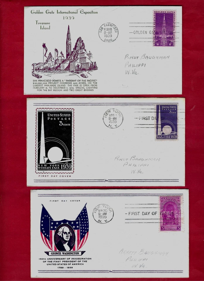 9 US FDC 1929-42 all with cachet, 680, 724, 796, 852-4, 856, 905, CE2, cat $117 - Image 2 of 3