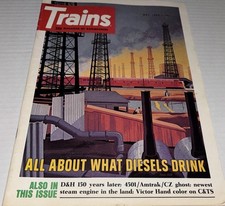 Vintage May 1973 Trains Magazine Diesels D&H Amtrak C&TS